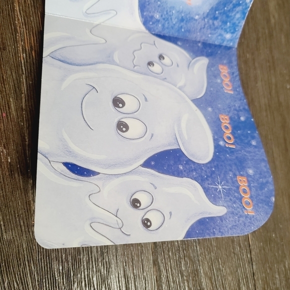 Rare Vintage 2002 Ghost Games Kathie Billingslea Smith Halloween Picture Book - Picture 3 of 10